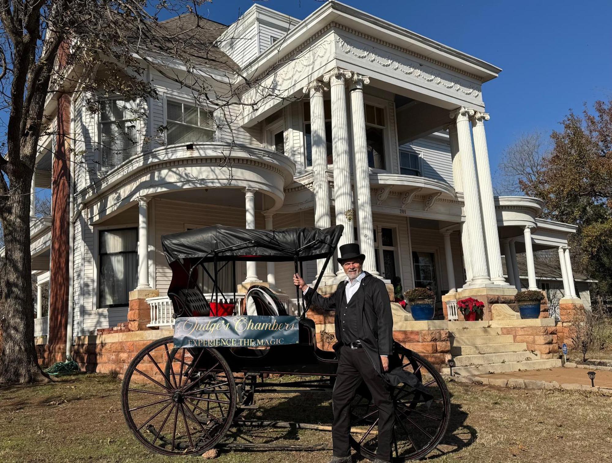 The Judges Chambers Bed & Breakfast Guthrie ภายนอก รูปภาพ